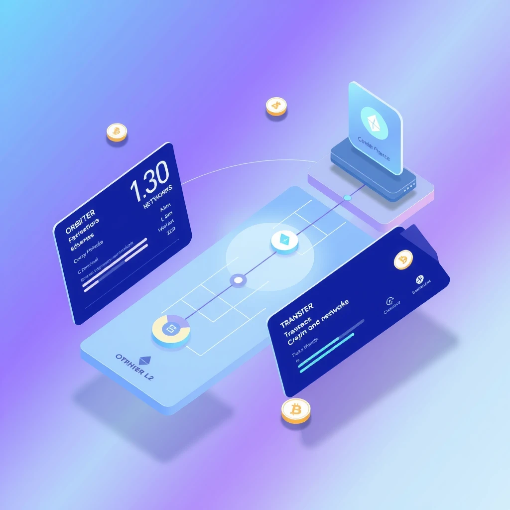 Orbiter Finance interface showing cross-chain transfers